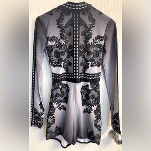 Floral Lyrical Contemporary solo costume size adult small